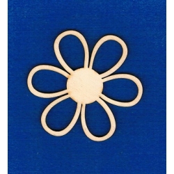 Kwiat   7,5x7,5cm , kwiatuszek